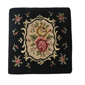 Antique Needlepoint Card/Cigarette Holder